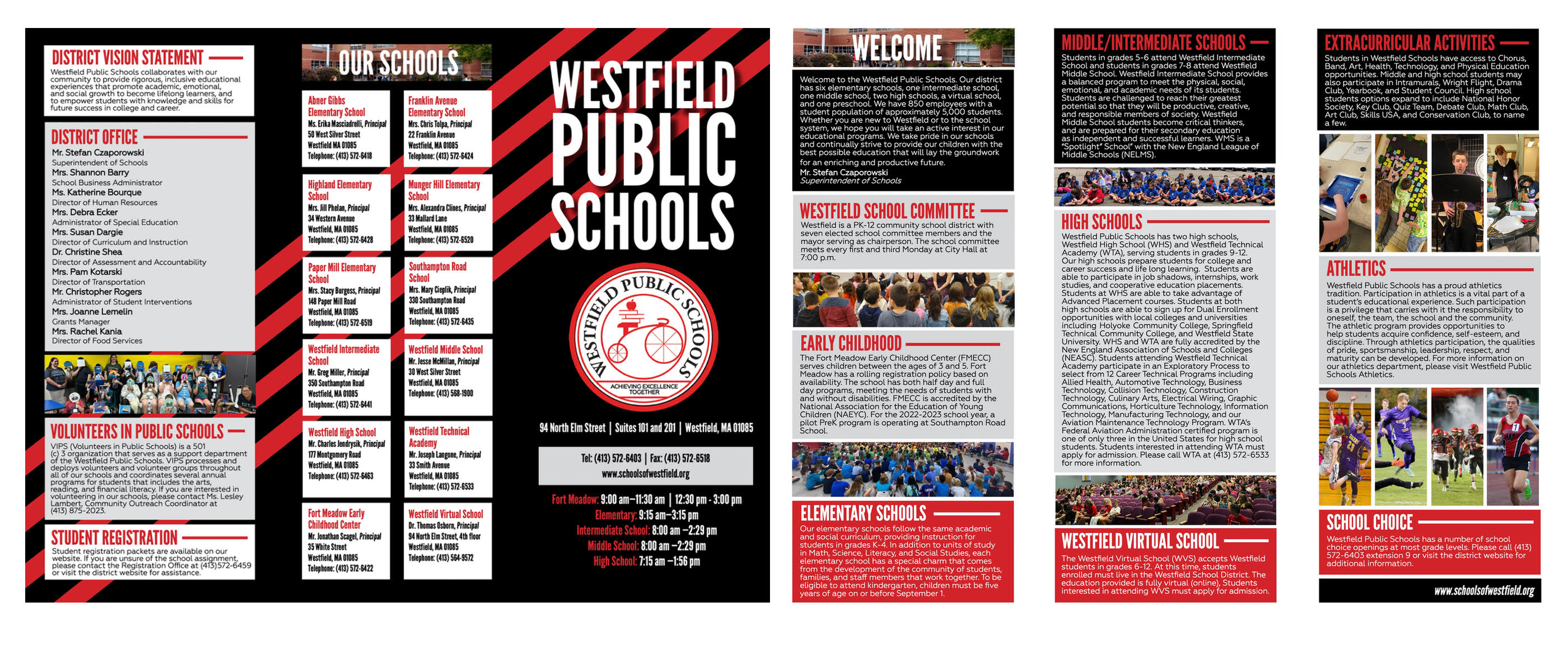 School of Westfield Brochure