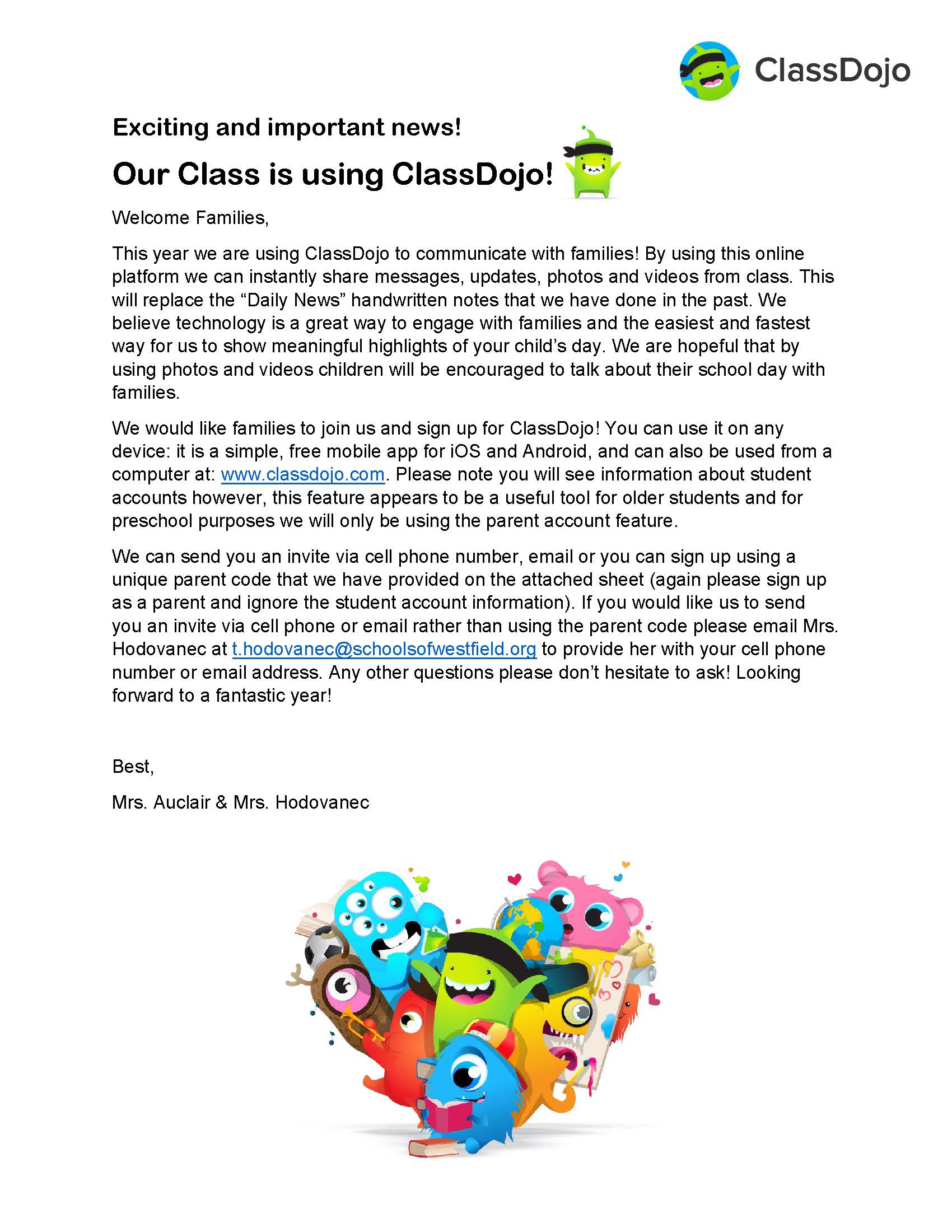 Class Dojo Intro