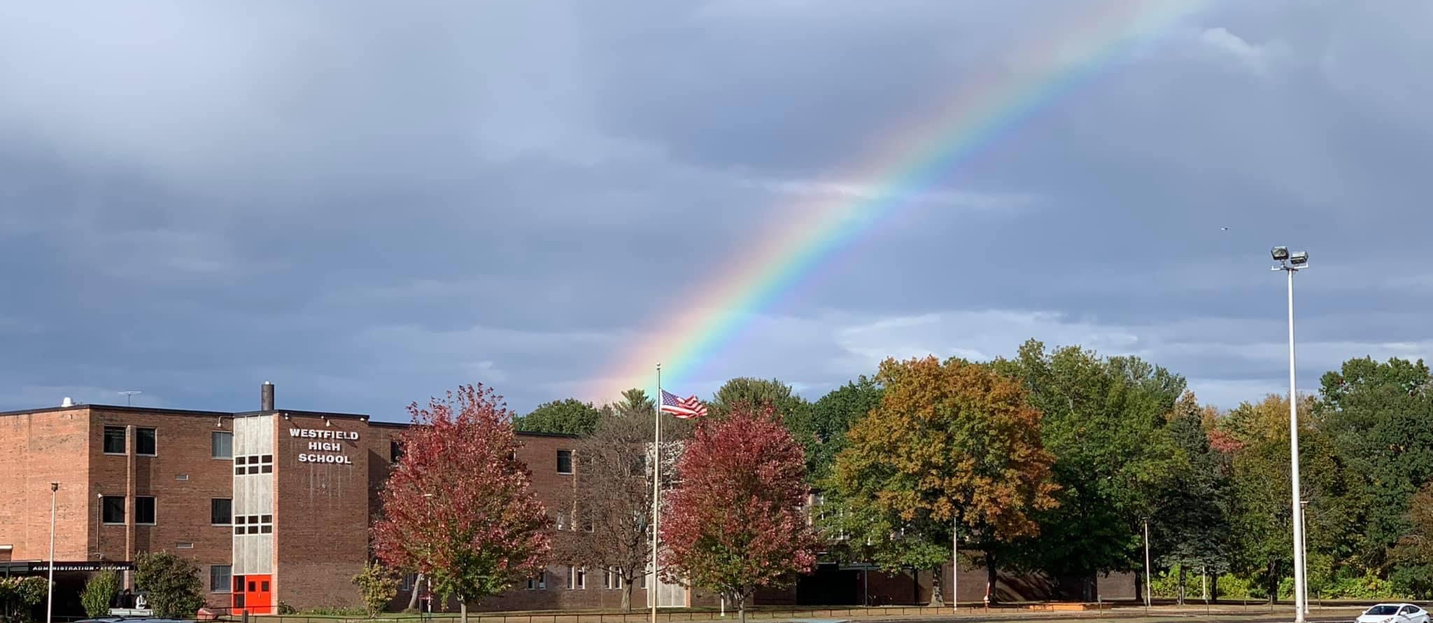 Rainbow over WHS