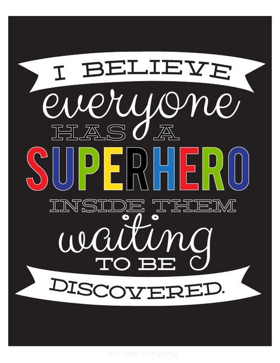 superhero quote