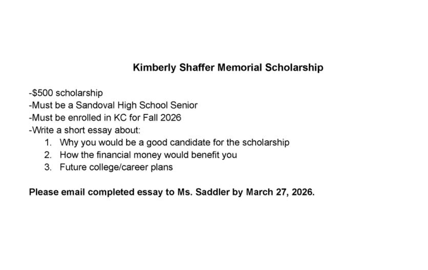 Kimberly Shaffer Scholarship