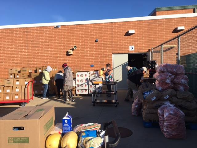 Midview Middle Mobile Food Pantry Distribution