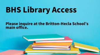 BHS library access available in main office