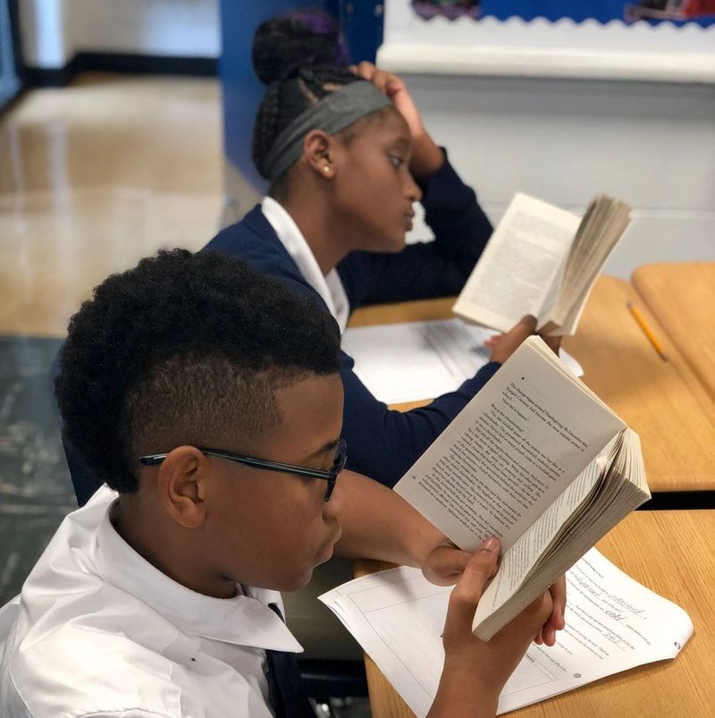 Students learning
