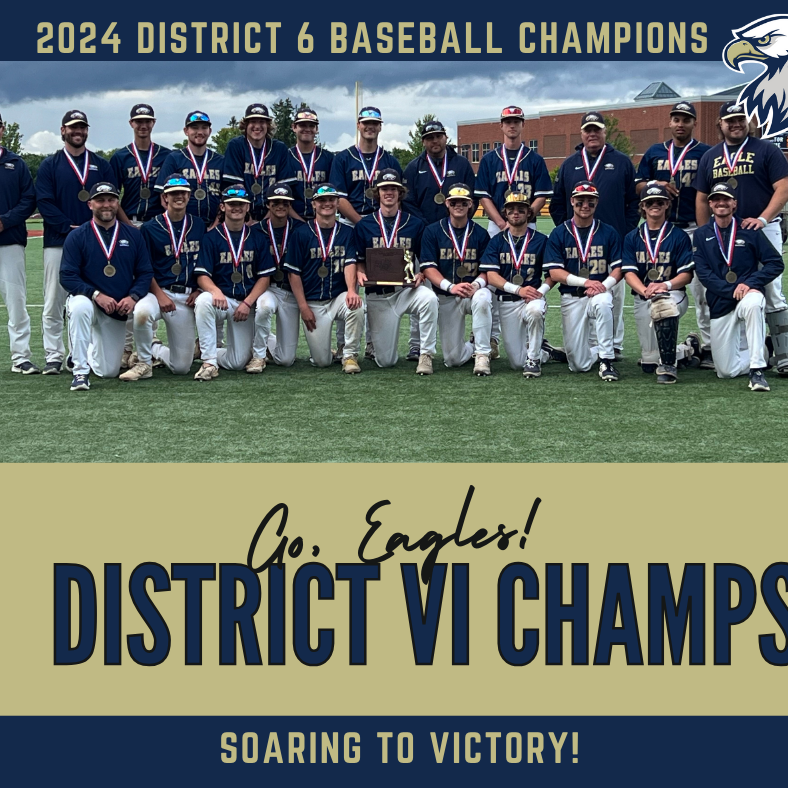 2024 District 6 Baseball Champions team picture