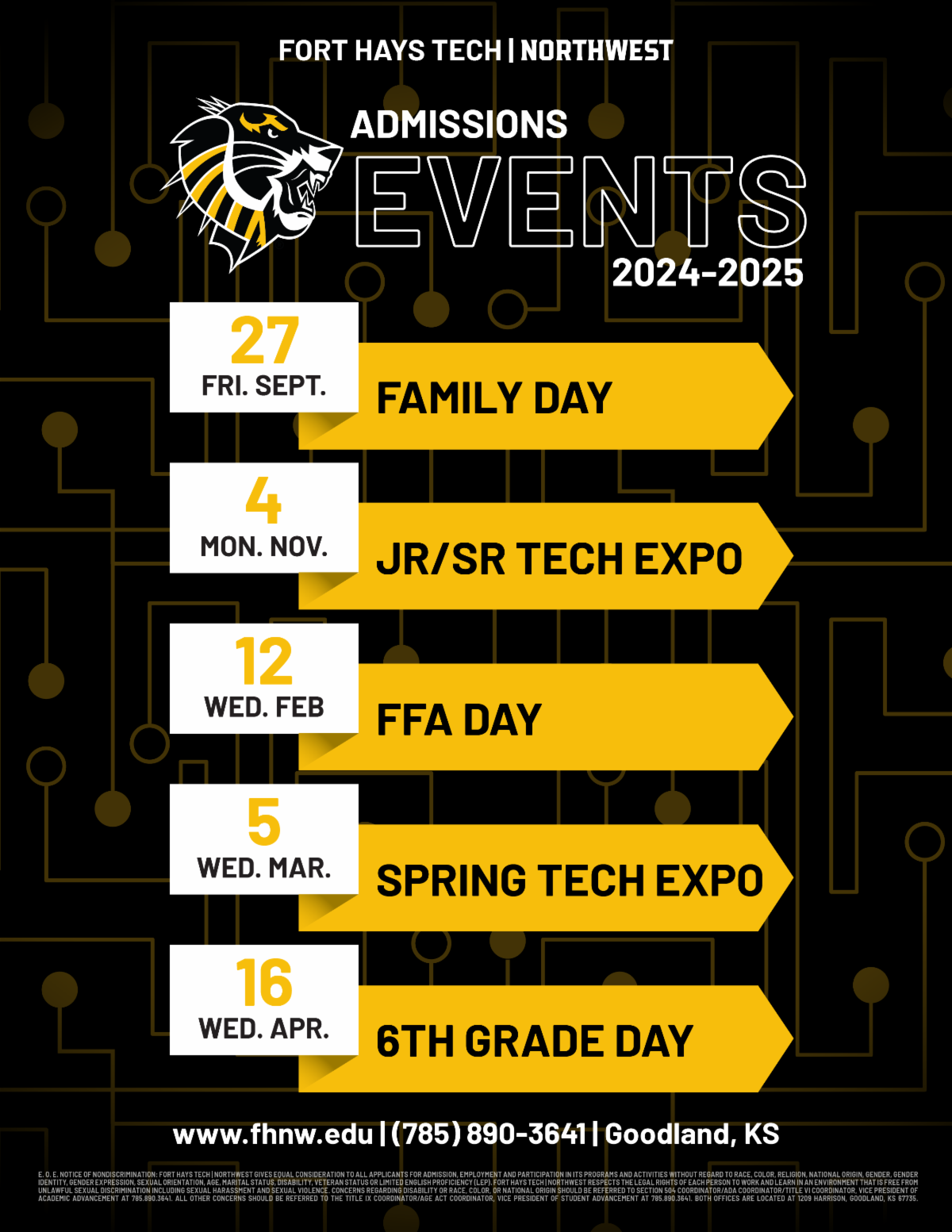 Fort hays state flyer