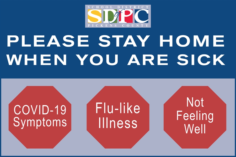 Please stay home when you are sick