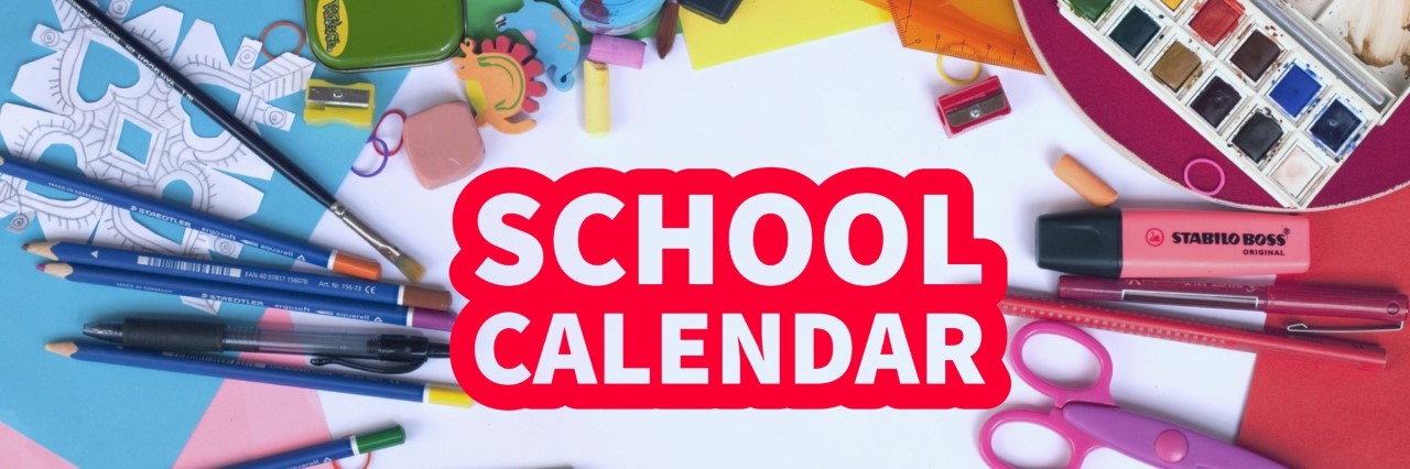 School Calendar Graphic
