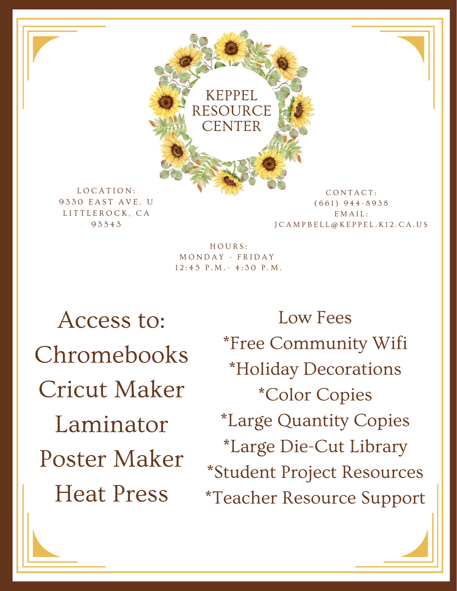 Keppel Resource Center (English)