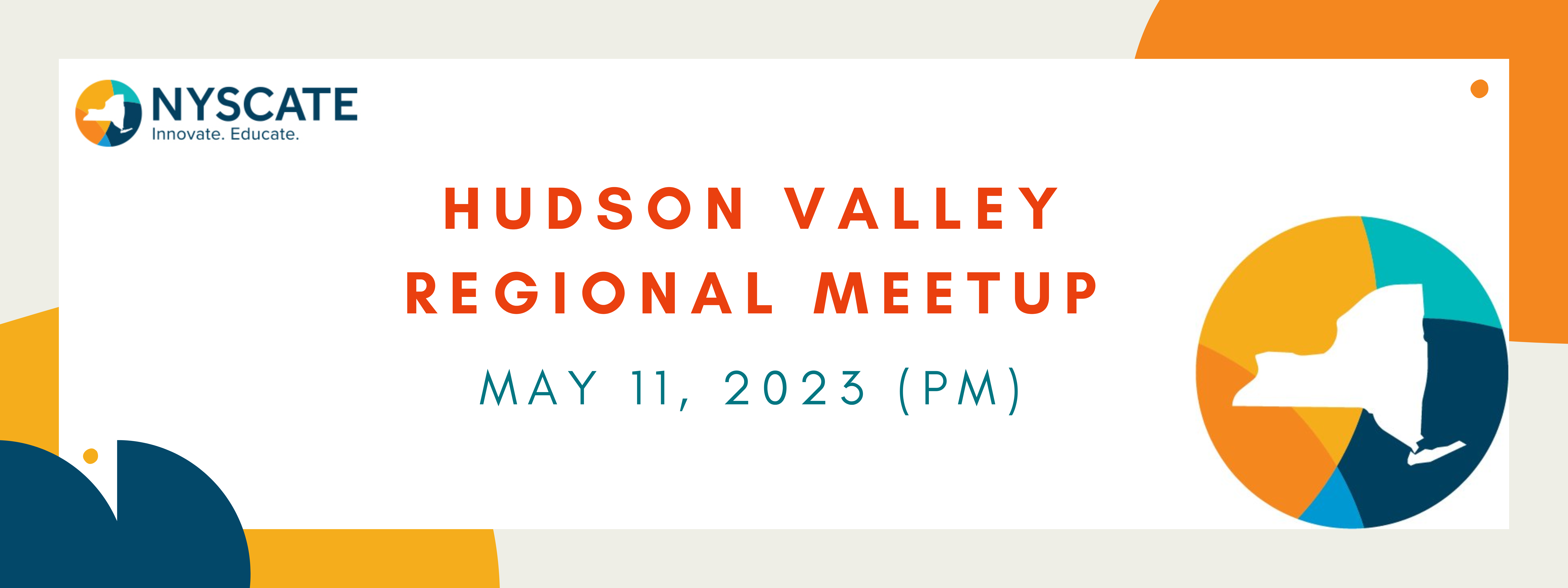 Hudson Valley Meetup flyer