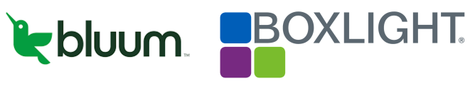 Bluum Boxlight logos