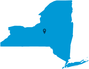 New York state map