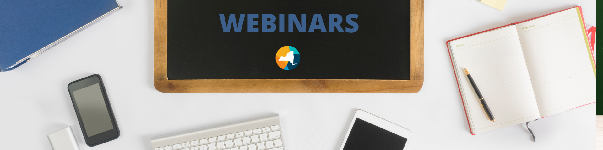 Webinars banner