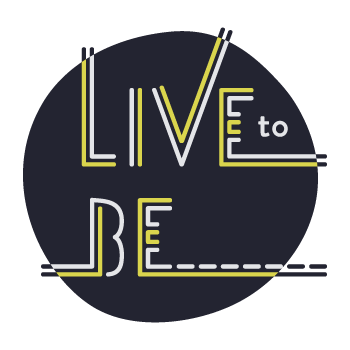 graphic of Live to Be logo