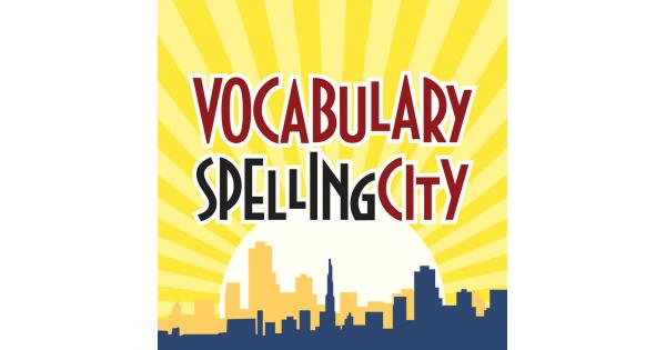 vocabulary spelling city graphic