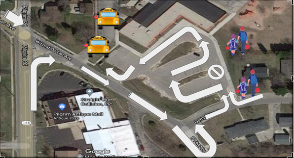 MacArthur traffic flow map