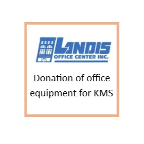 Landis Office donation to KMS