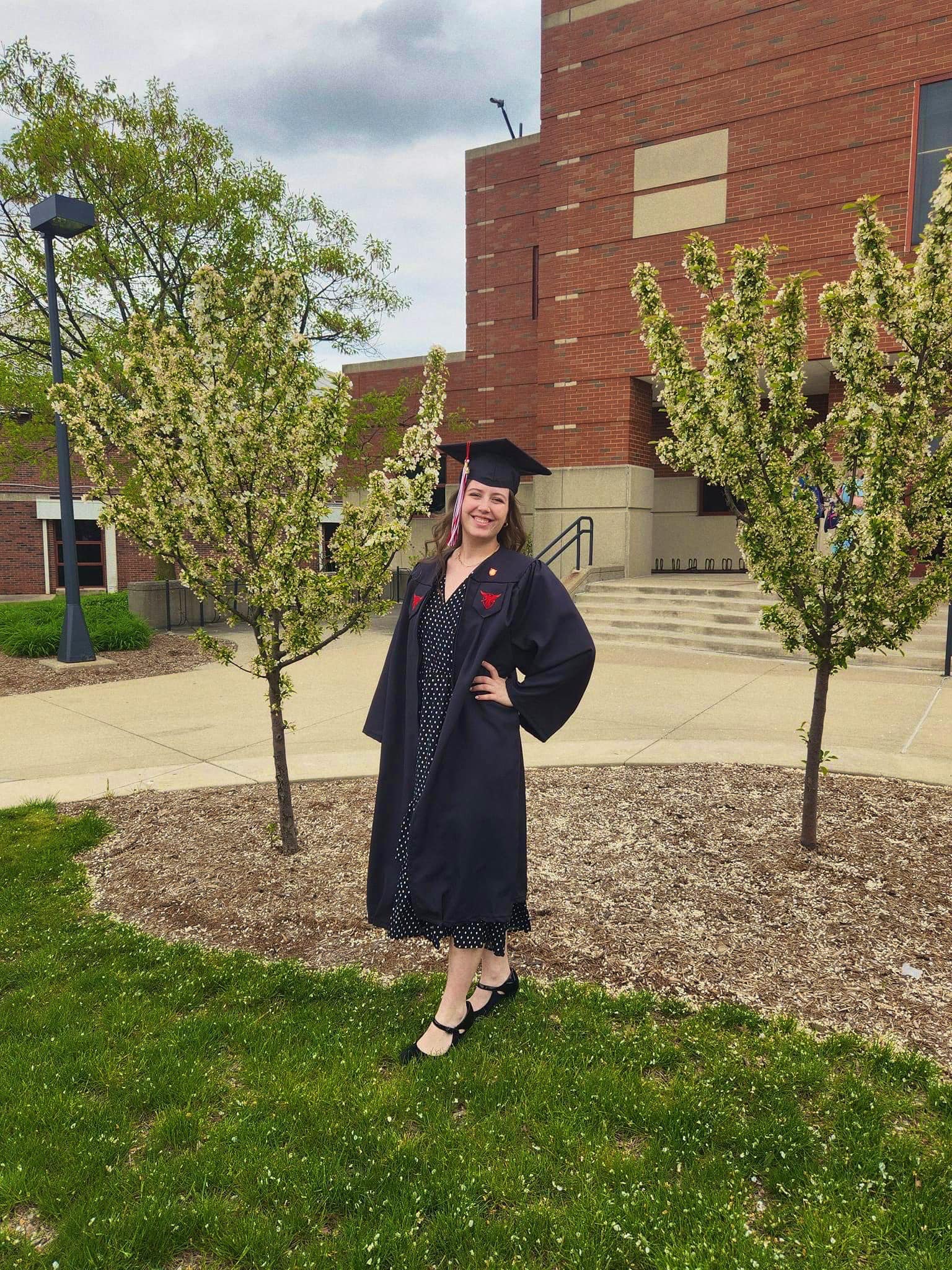 Me at my graduation from Ball State in May 2023!