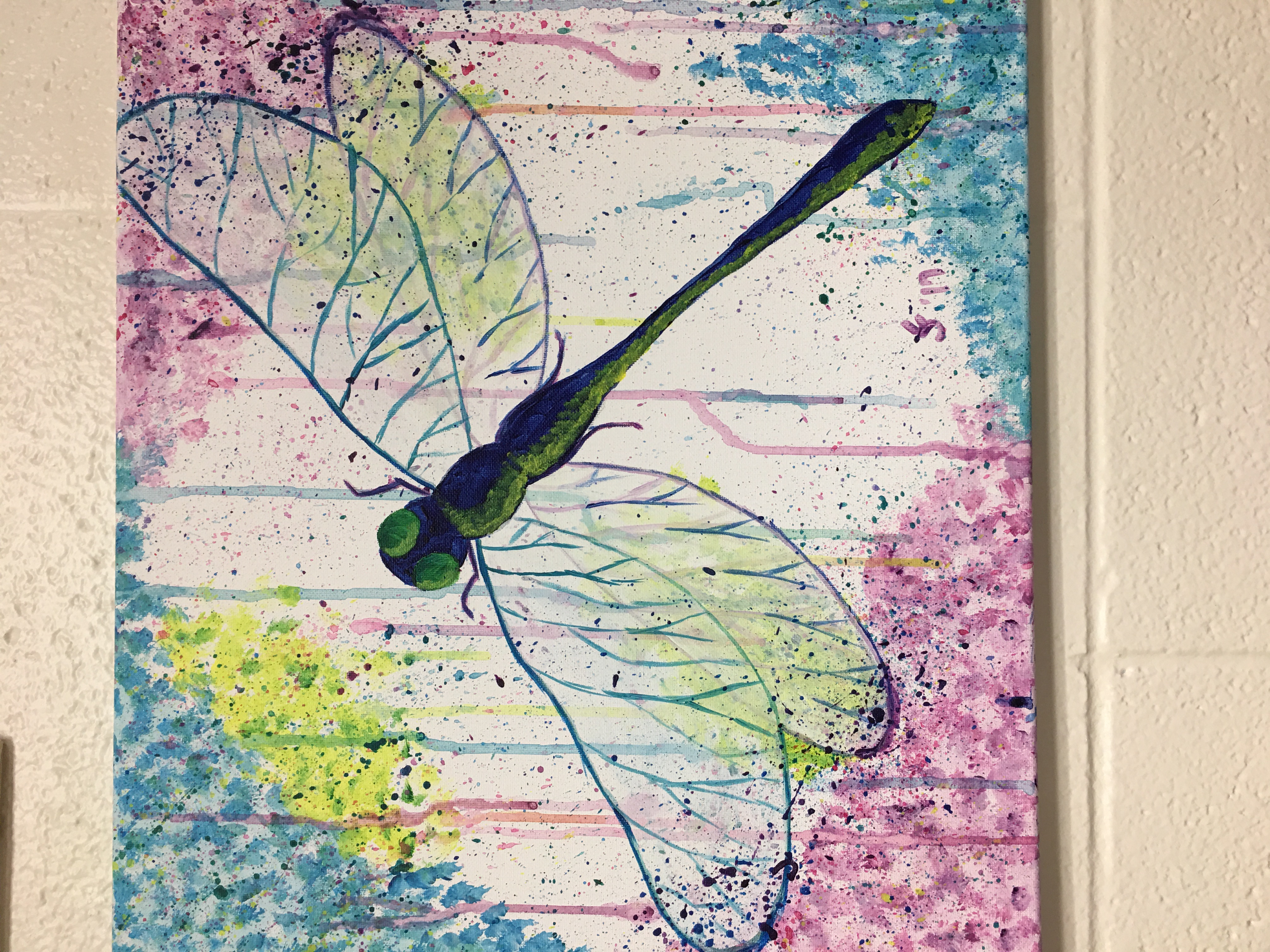 dragonfly painting