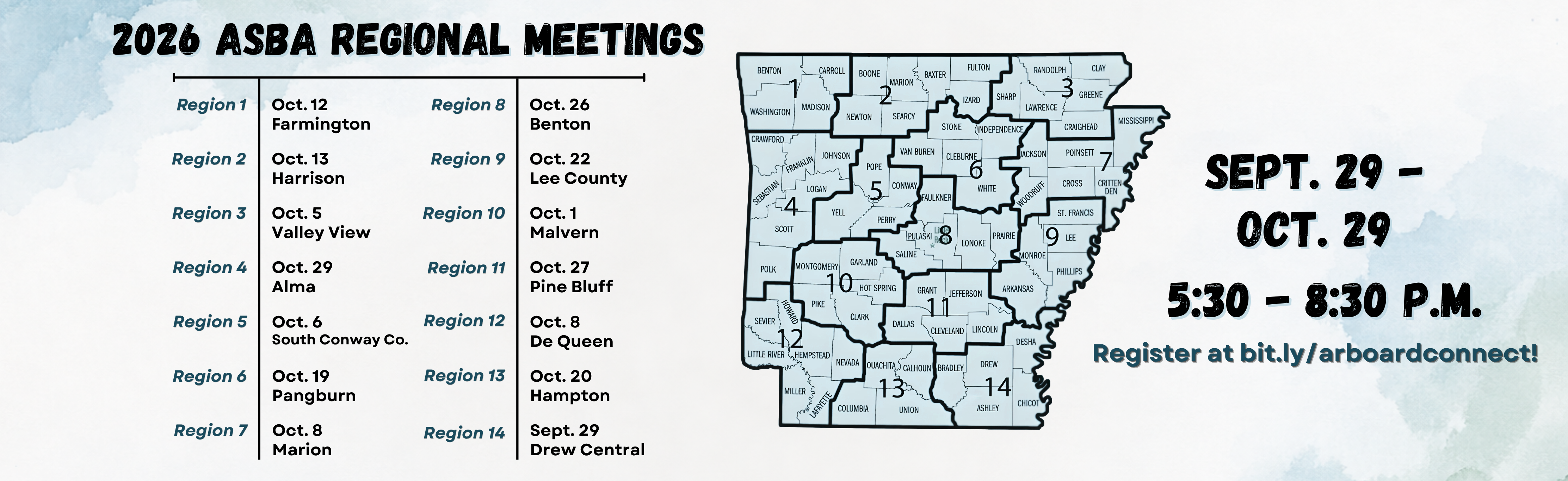 26 reg mtgs