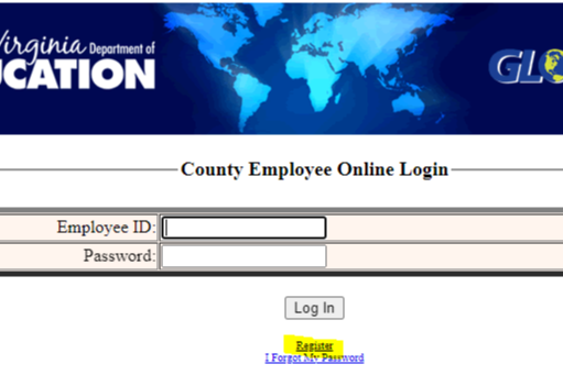 County Employee Online Login