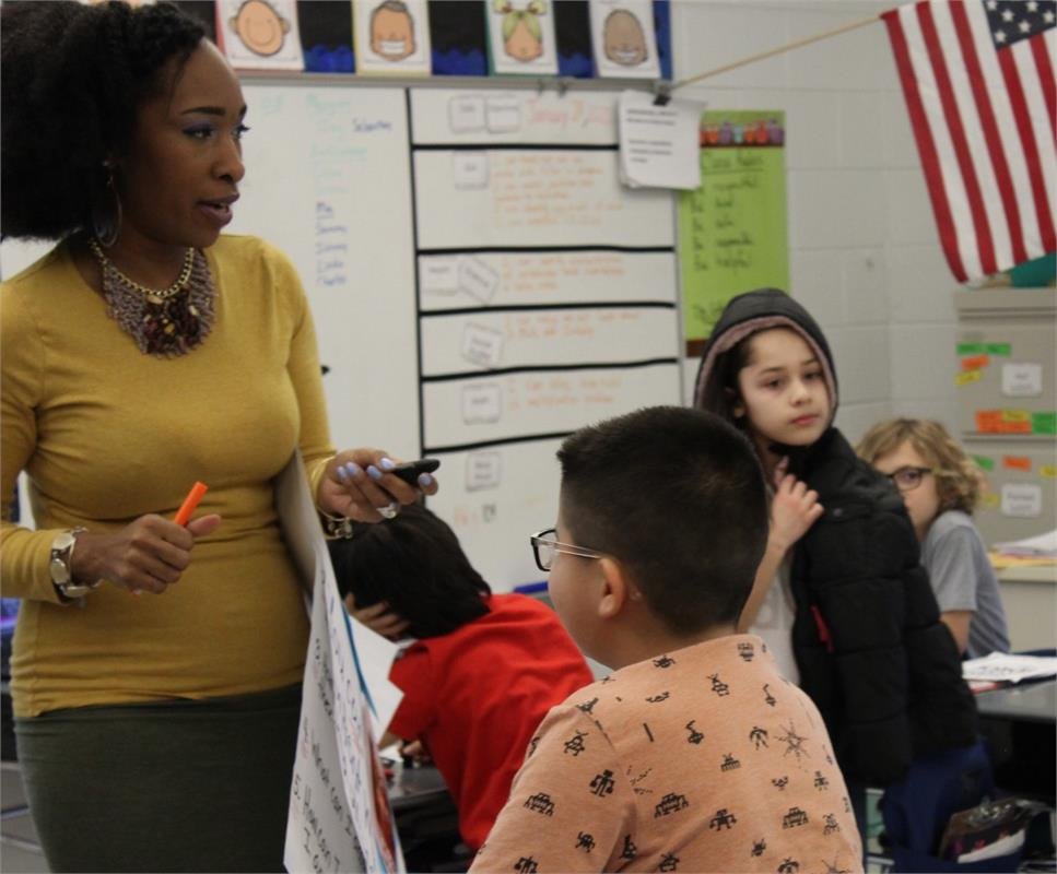 Black History Month Activity at Driswood Elementary