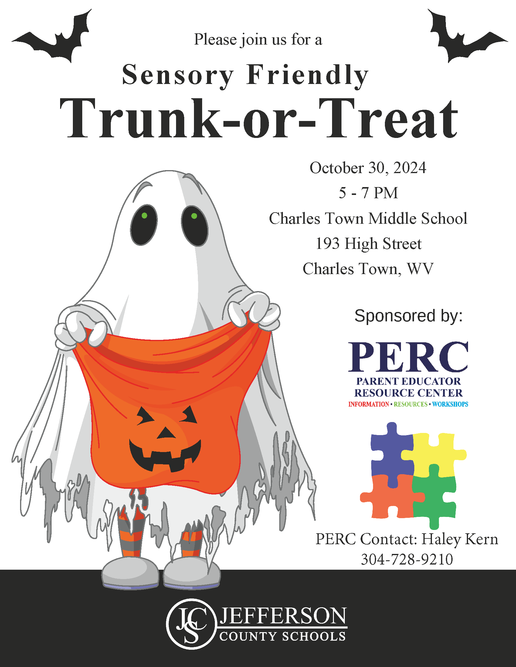 trunk and treat flyer