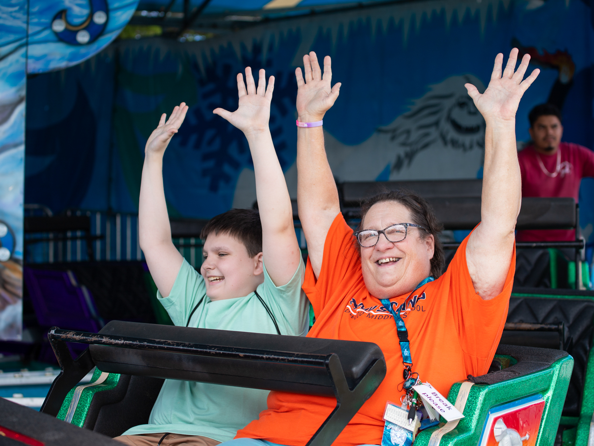 hands in the air