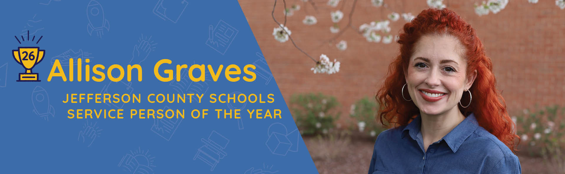 Allison Graved JCS Service Personnel of the Year