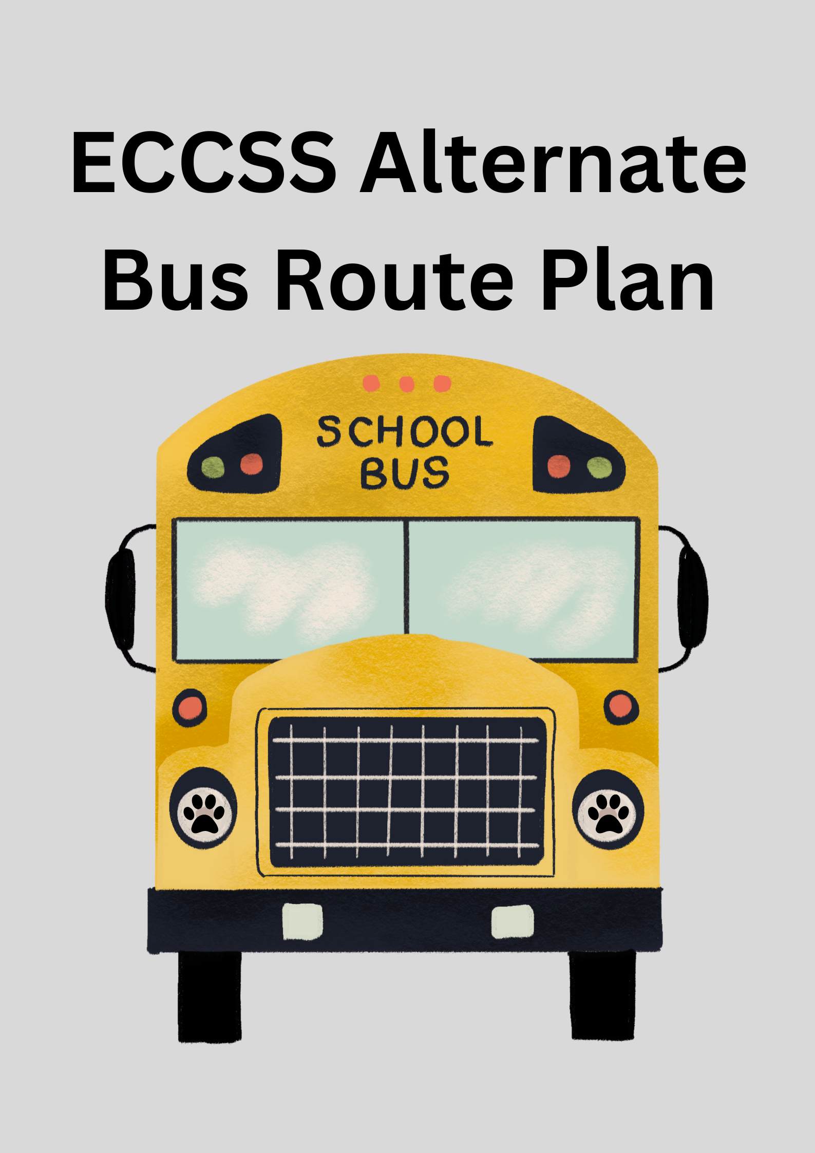 ECCSS Alternate Bus Route Plan