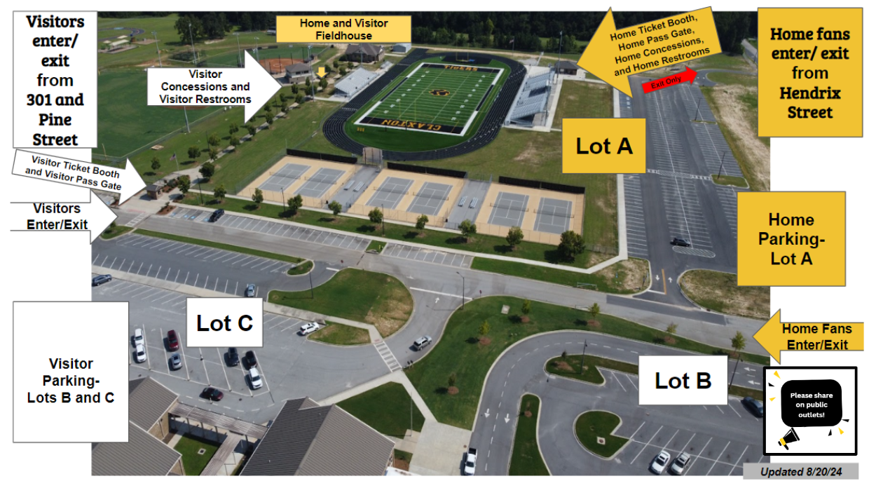 Overview of Tiger Town Stadium