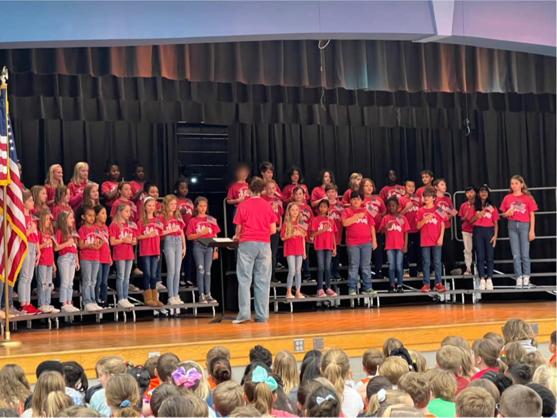 Chorus at Veterans Day 2023