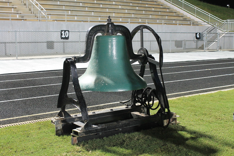 Photo of the EHS Bell at the Stadium