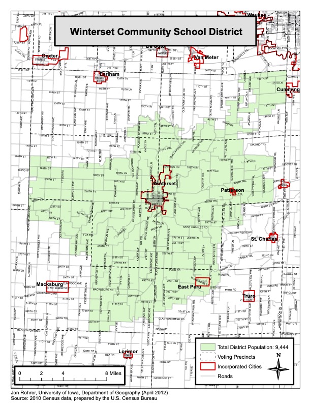 WCSD District Map