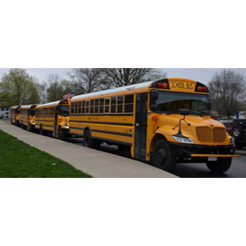 Busses lined up