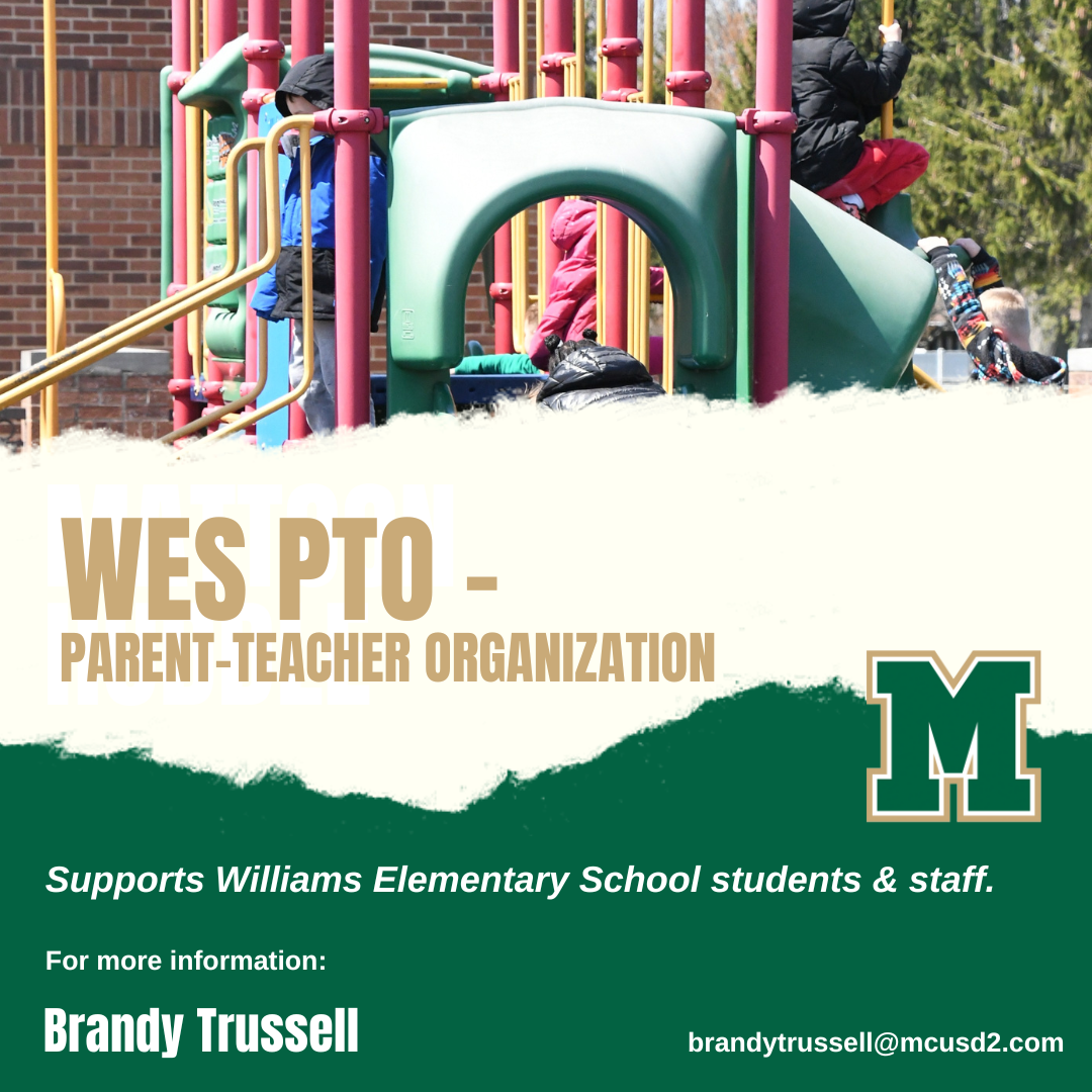 WES Parent Teacher Organization | Supports Williams Elementary School students & staff.