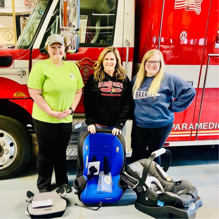 Car Seat Training for the Birth to 3 staff