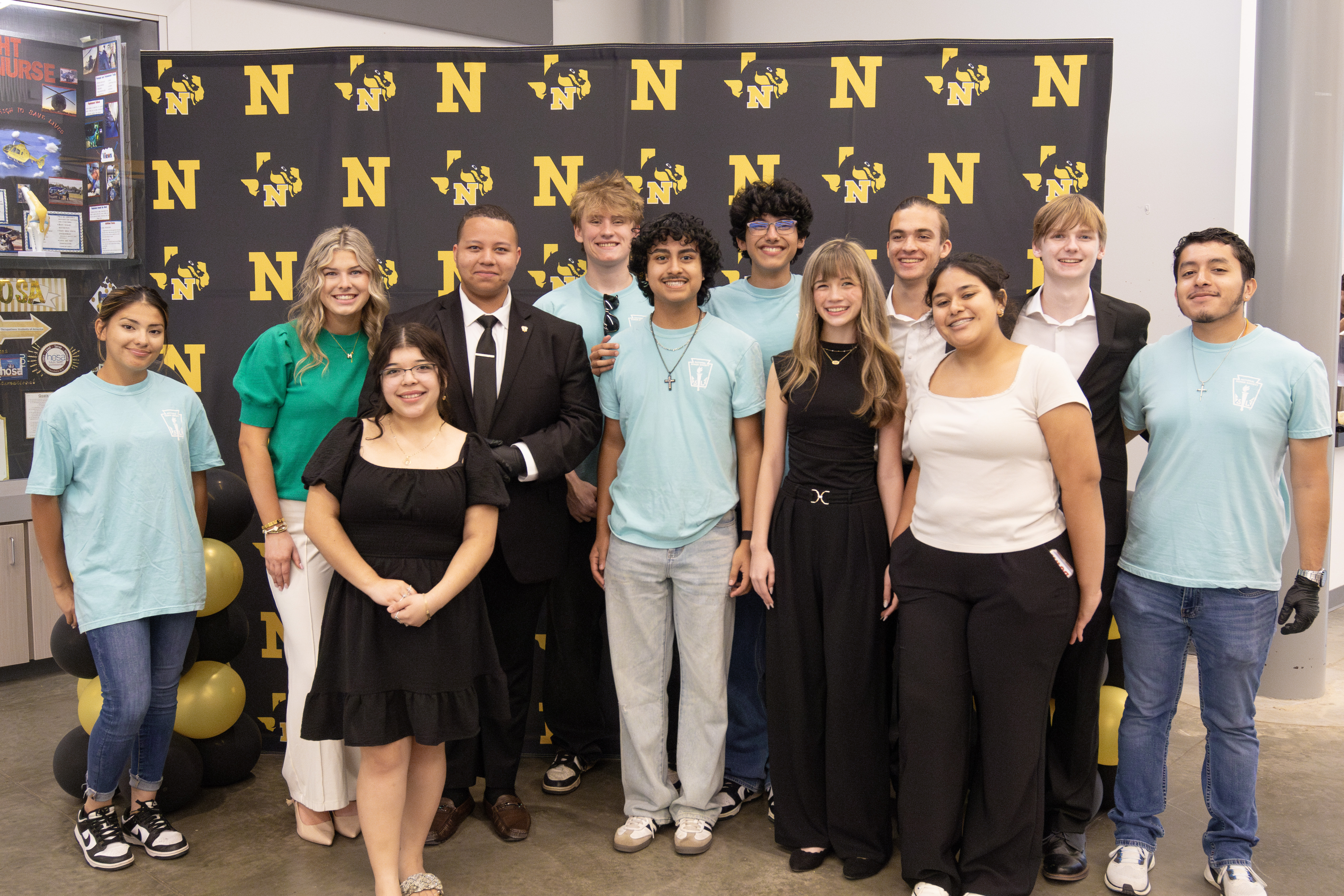 Student Volunteers Worked our 2025 Retirement dinner
