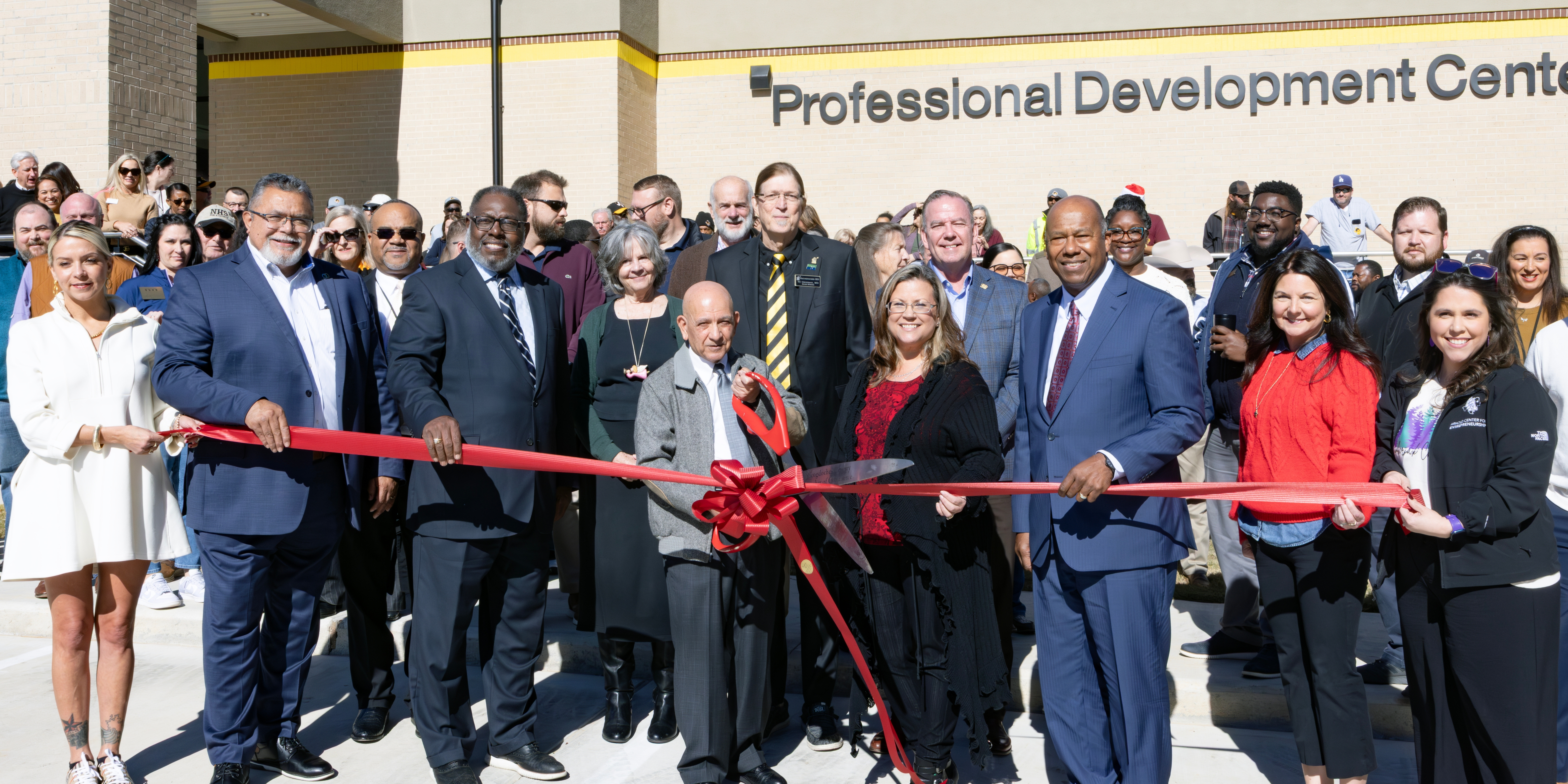 Ribbon Cutting for new professional development center