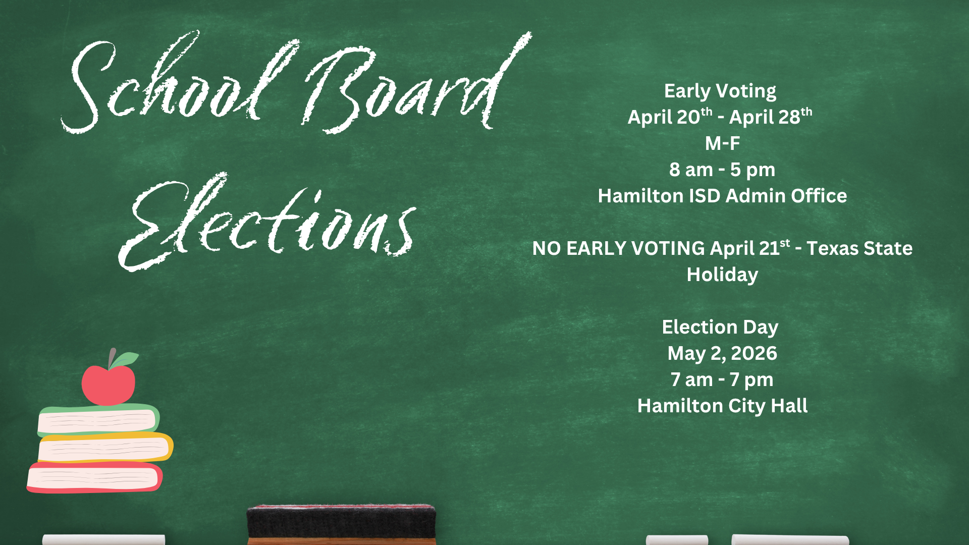 School Board Election Info