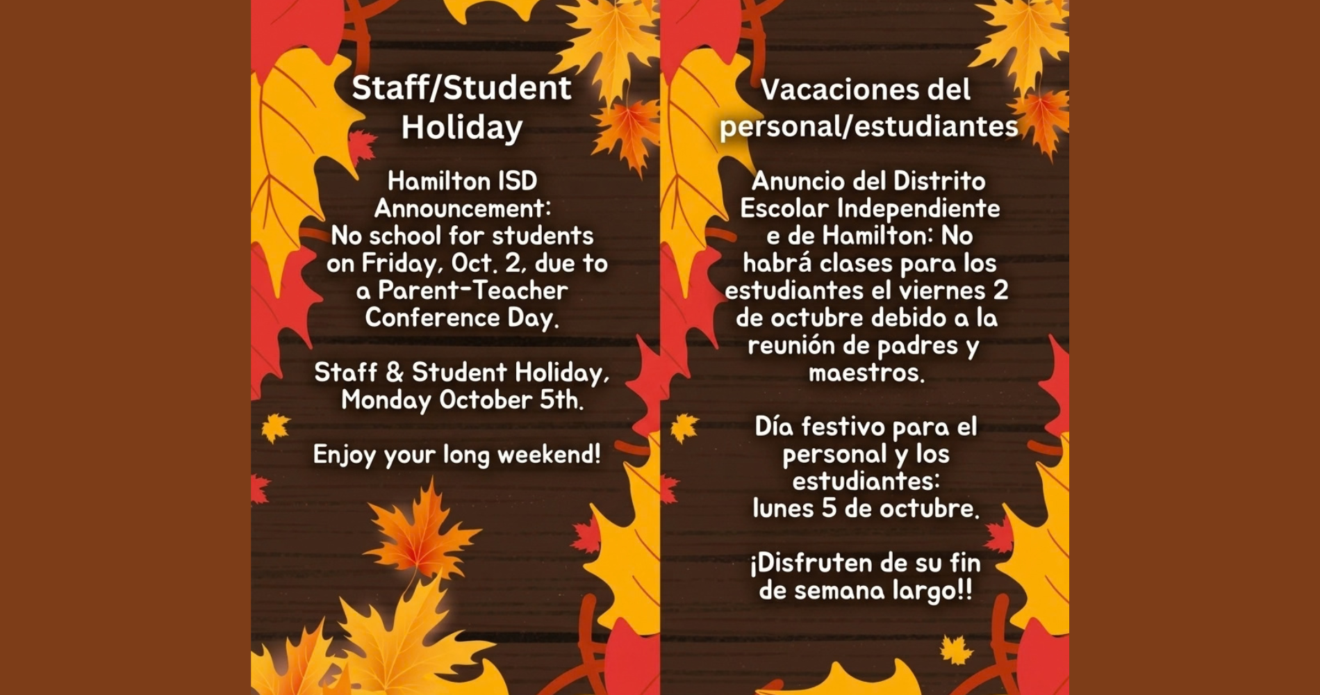 Fall Break