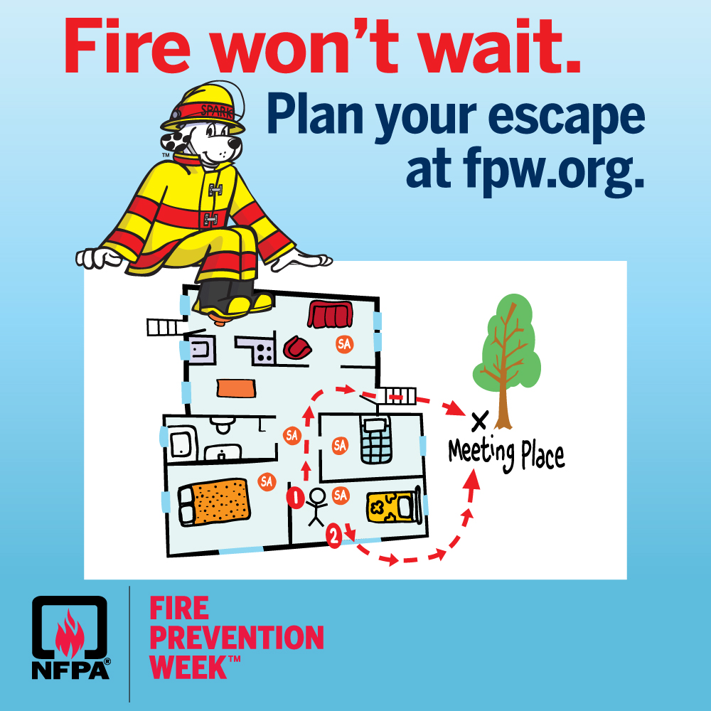 Fire prevention flyer 2022