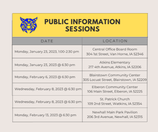 Public Information Sessions 2