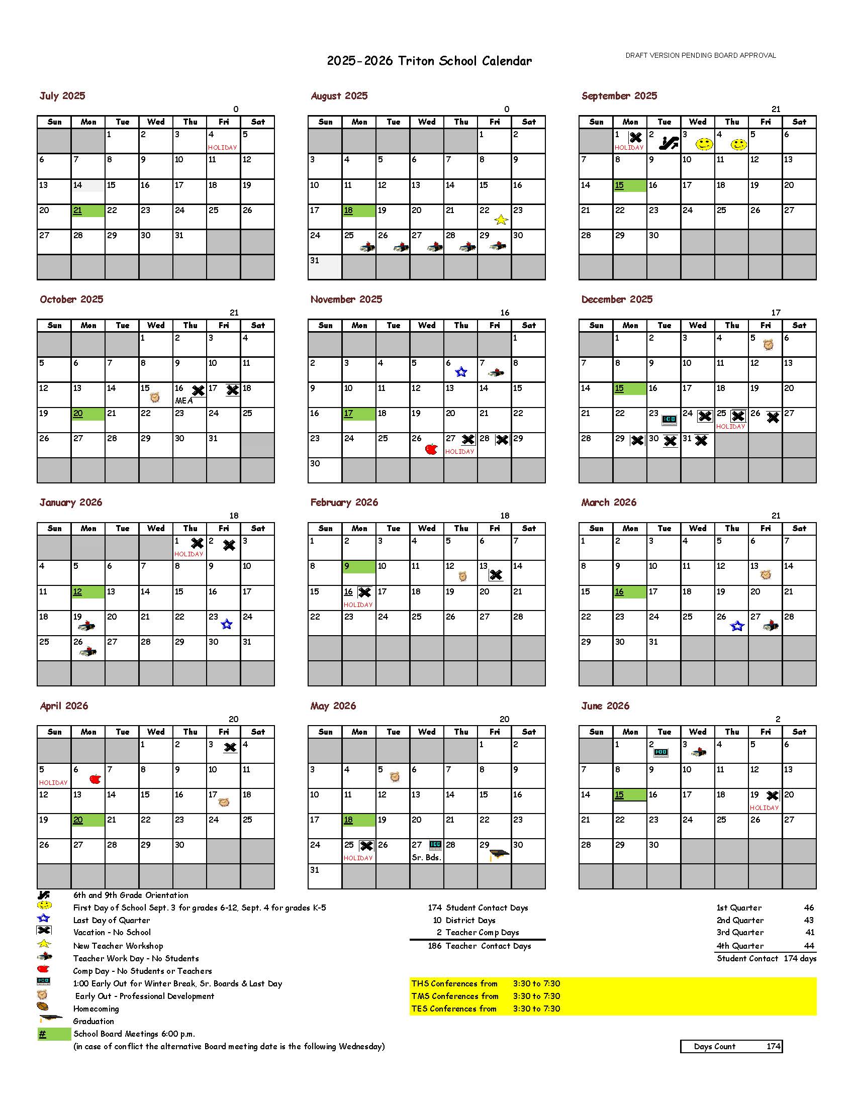 School Calendar