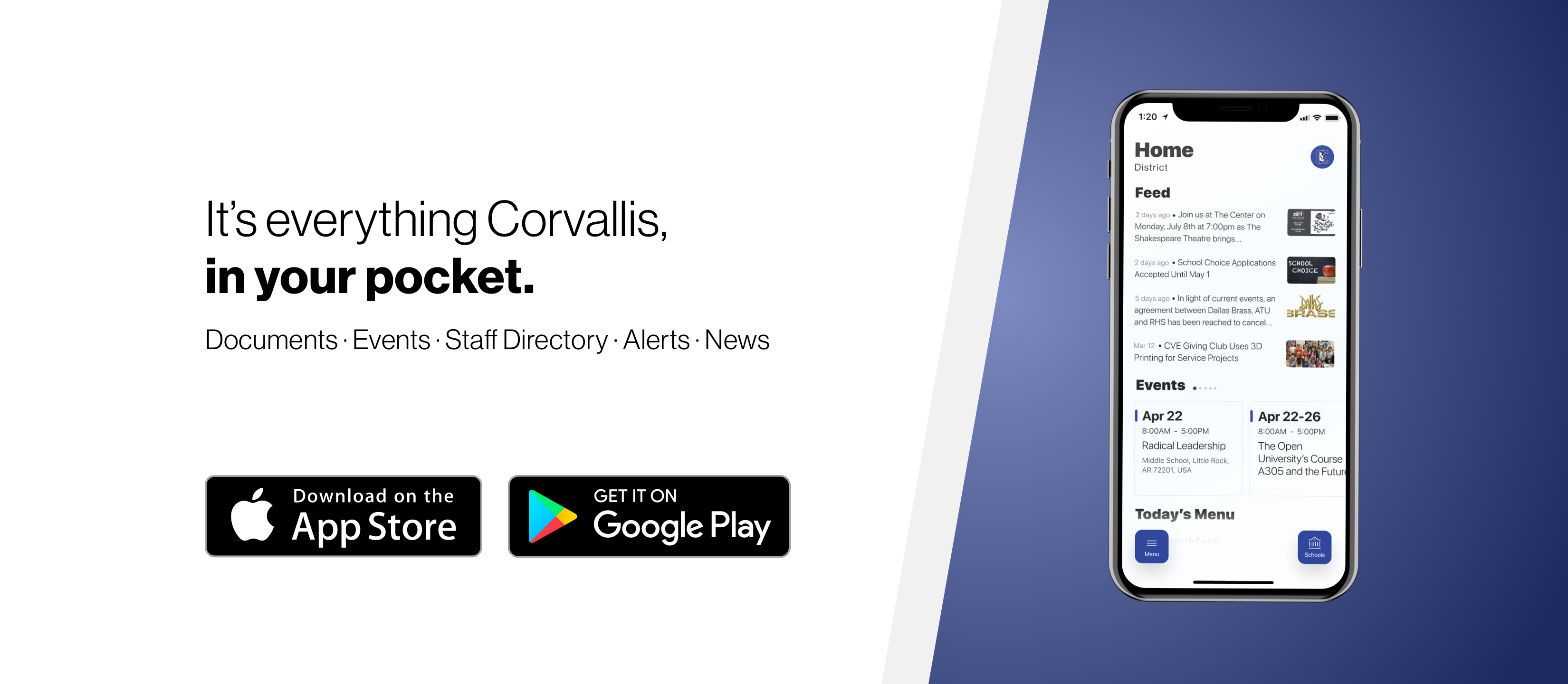 Corvallis Phone App