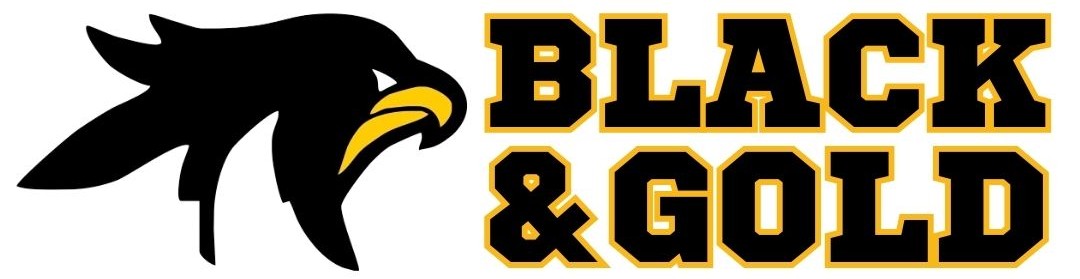 black and gold club logo
