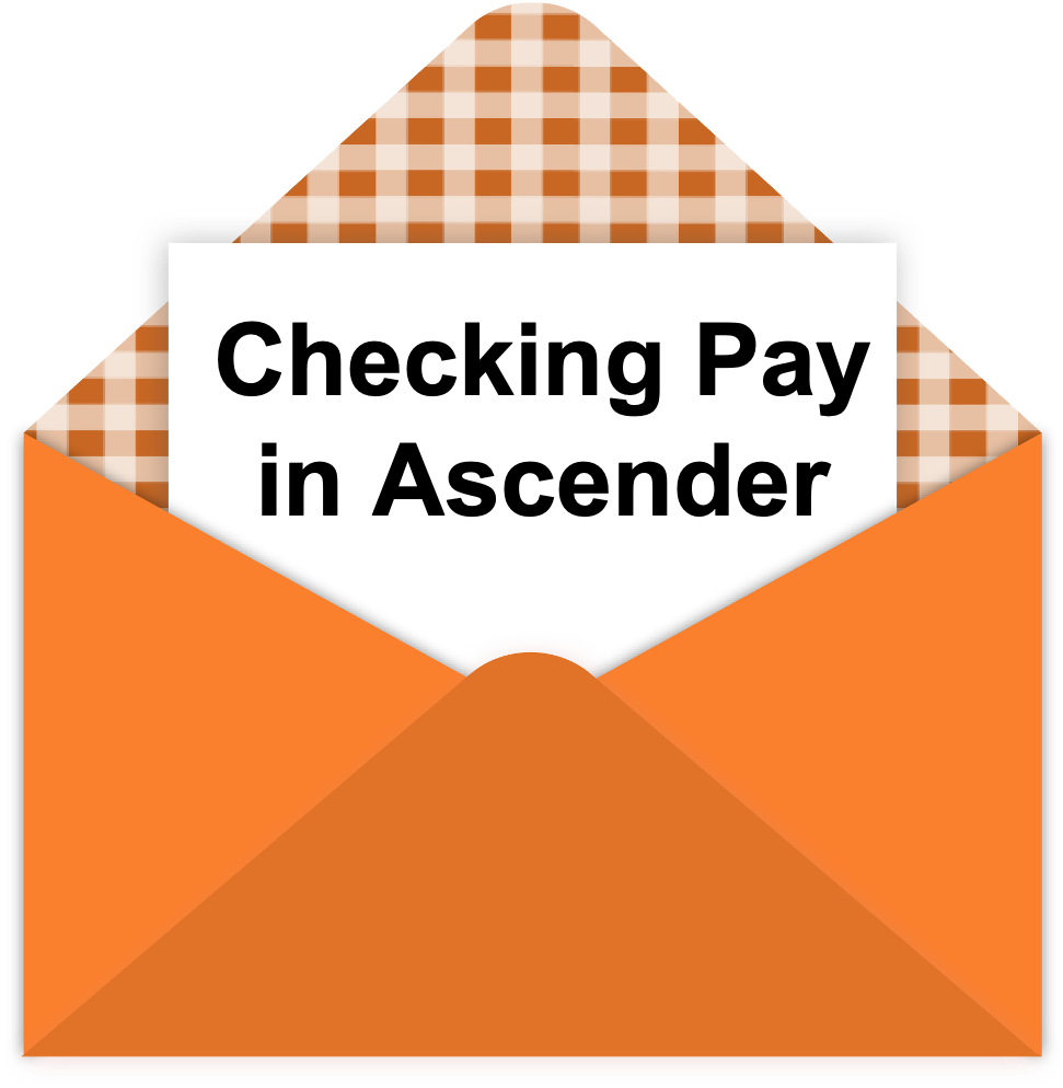 checking pay in ascender