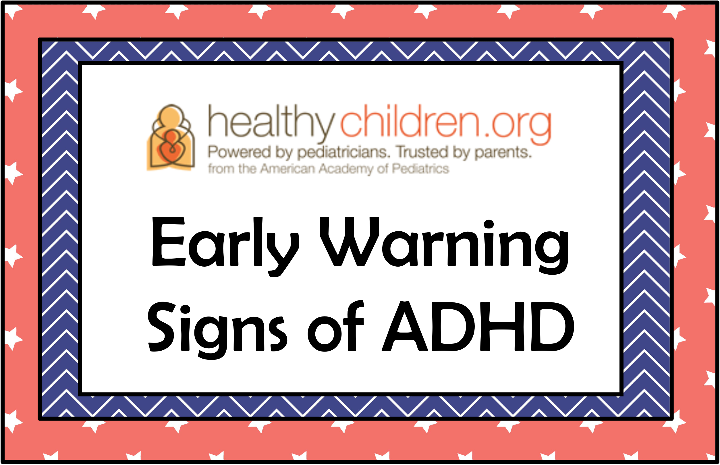 early warning signs