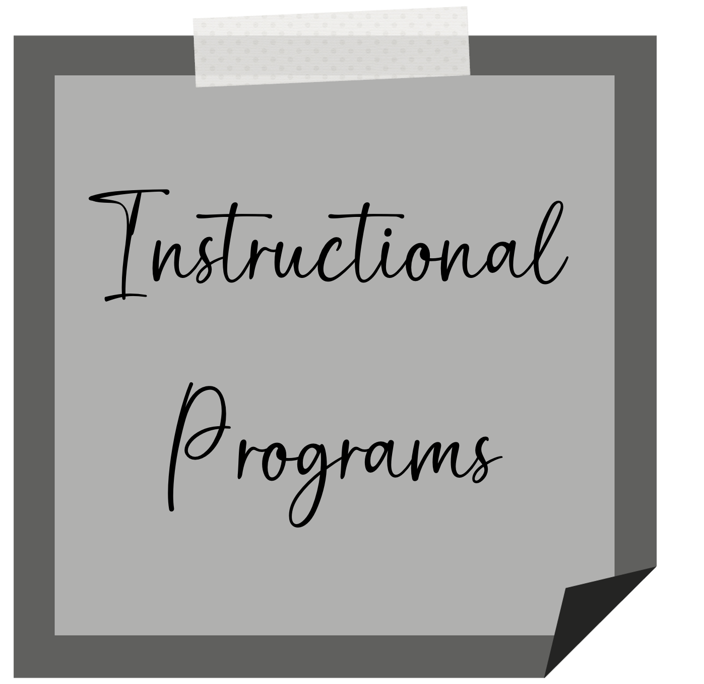 Instructional Programs