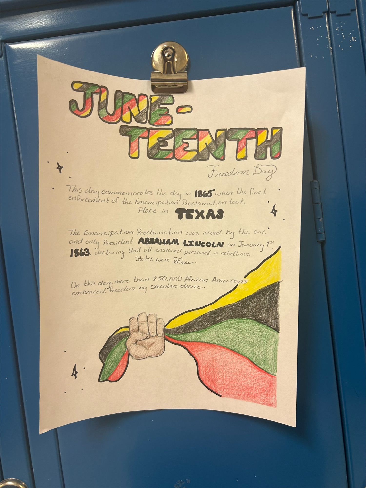 African Studies Juneteenth Posters